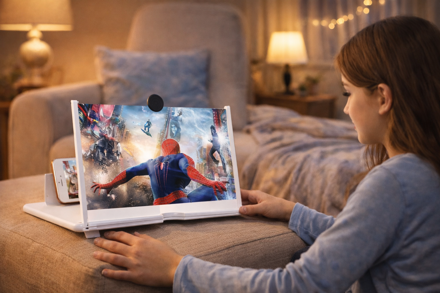 XANK 7 inch Plastic Screen Expander Phone F3